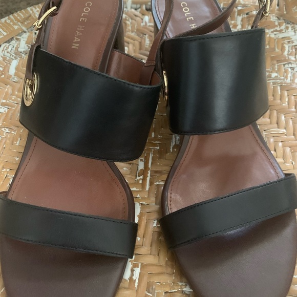 Cole Haan Wood Heel Sandal - Picture 4 of 7